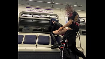 Preview 3 of Www Xxx Banla Vilaeges India - Public sex in a train car in the subway