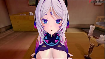 Preview 4 of Morning Solo - Citlali fucking hard | free POV | Genshin Impact | Full &amp_ POV on Sheer &amp_ PTRN: Fantasyking3