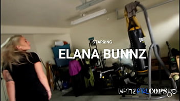 Preview 2 of Girl And Anemal - White Girl Cops Season 2 Episode 6 ft blonde big tits bombshell &quot_eBunnz&quot_ Elana Bunnz
