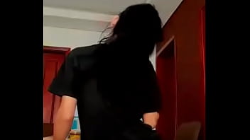 Preview 2 of Hot Japan Botty - Novinha gostosa do tiktok de cabelo preto rebola muito