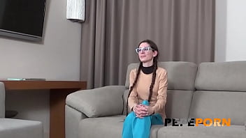 Preview 2 of Nokalxxxx Videi - LittleBio explains the reason of her name... After swallowing a lot of cock!