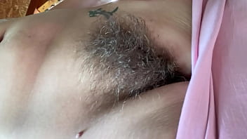 Preview 4 of Japan Big Black Cork - Hairy pussy in skirt fetish video