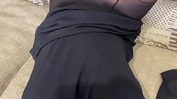 Preview 4 of Bokep Barat Susu Gede Momank - Arab after sex in torn pantyhose