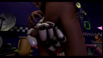 Preview 1 of Sert Saldr Anal - Glamrock mangle give handjob to her client