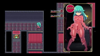 Preview 3 of Latin Buts - Mage Kanades Futanari Dungeon Quest [ Hentai Game PornPlay ] Ep.3 latex slime suit is pumping her tiny futa cock