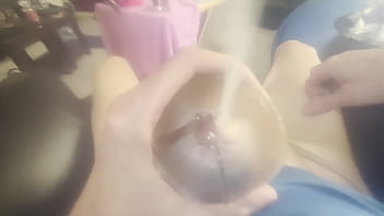 Preview 3 of Husband Tiny Dick - Cumshot hit camera