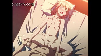 Preview 3 of Animal Saxi Hd Video - Cute pink virgin hair girl fucked for the first time HENTAI POV part 2