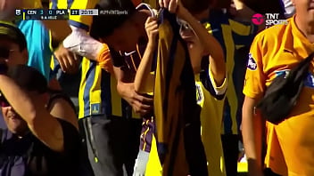 Preview 3 of Four Thugs Fuck A Teen - Rosario Central vs Platense