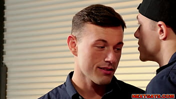 Preview 2 of Lhwa Man Zok - Ryder Owens orders a supply of premium air from hunk mechanic Jayden Marcos and leads into a good time