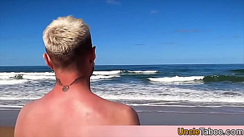 Preview 1 of Yui Hatano Close Up Memek - A chance encounter on the beach leads to outdoor bareback fucking