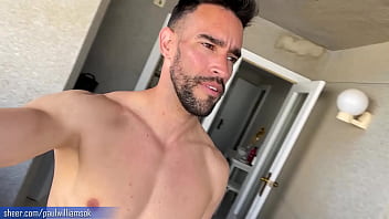 Preview 2 of 2 Man Bf Videoxxxx - Fitness trainer shows that Morning routine is better with a hot edging