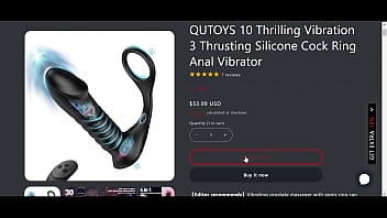 Preview 1 of Nudist Teens Porn - Anal vibrator from QUTOYS brings a cute guy to orgasm