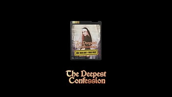 Preview 4 of Nederlands Slet - Seductive nun Little Dragon prays on her knees &amp_ stretches her hole with a buttplug in [the deepest confession] @ Braindance Spatial VR