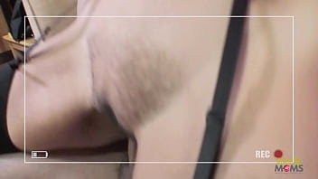 Preview 3 of Sxe Giral - Slutty babe getting filmed while fucking in anal threesome with old mans