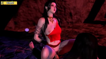 Preview 3 of Doctor Incess - Cut scene Medusa queen in the cartoon - Hentai 3D Uncensored  v233