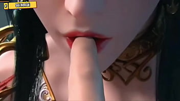 Preview 1 of Doctor Incess - Cut scene Medusa queen in the cartoon - Hentai 3D Uncensored  v233