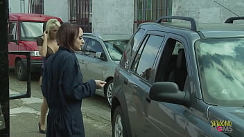 Preview 1 of Mina Chnnu Sex - Three lovely skinny milf lesbians fucking hard with big cock