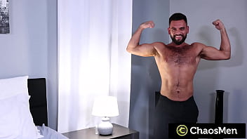 Preview 2 of Cicret My Sister - ChaosMen - Debutting Hairy Muscle Justin Eros