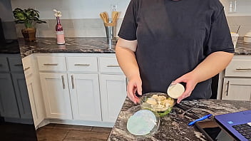 Preview 4 of Sxxcy Vidio - OMG!!! Female customer caught the food Delivery Guy  jerking off on her Caesar salad  (in Car)