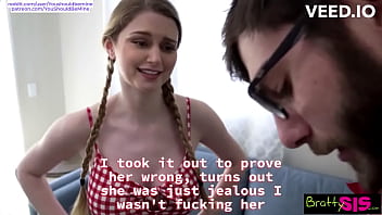 Preview 2 of Slip Mom Son Sex - Sissy Caption Story Sissies jealous of big cock roommate