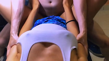 Preview 4 of Sexxx Liar - La hijastra de Lucas era una chica muy t&iacute_mida,  pero cuando estaban solos en el apartamento,  se transformaba en una amante apasionada.