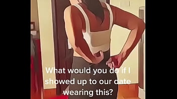 Preview 2 of Sexs Arosak - What would you do if I showed up to our date wearing this? #HotAsian #Porn #BigAss #Thong #Mature #MatureWomen #Over50 #As...