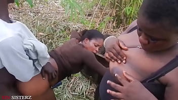 Preview 2 of Only Peniss Pictures - Bush Sex Is The Best So Far With African Gift