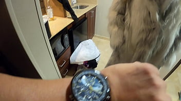 Preview 1 of Dasi Xvi - Angry housewife knocks on my hotel room door in the middle of the night giving me bareback creampie sex
