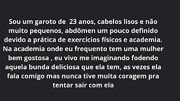 Preview 1 of Oils Xnxx Sex Brazzers - Primeira transa e com mulher da academia,  conto er&oacute_tico