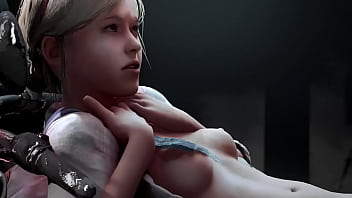 Preview 2 of Bisexual Cam - claire redfield e sherry birkin gostosas se pegando na moto na sacanagem