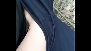 Preview 3 of Zombies Sex - My girlfriend and I peeping on passers-by in the park and masturbate - Lesbian Illusion Girls