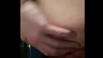 Preview 2 of Short Beby Girl - Hairy mature edging session with massive Cumshot