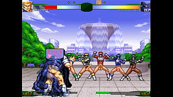 Preview 4 of Mom And San And Sister Sex - MUGEN Max Eagle vs Kuromaru