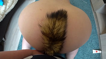Preview 2 of Alda Swinger - Anal games from mature lesbian and milf. Strapon fuck fat ass doggy style. POV. PAWG. Amateur fetish. Home.