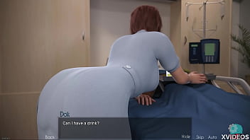 Preview 4 of My Friends Hot Mom Brazzers - THE AWAKENING #02 &bull_ Could you lend me a hand,  nurse?