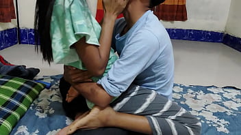 Preview 1 of Tooth Brush - Hanif pk And Popy ,   Cumming Hard On Her Tit , 