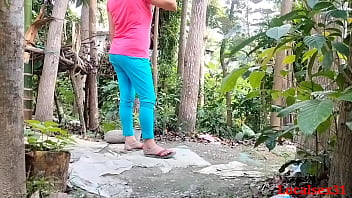 Preview 1 of Katrena Kaif Xnxx Dalnod - Village Girlfriend Sex With Her Boyfriend in Red dress in Outdoor ( Official Video By Localsex31)