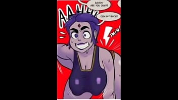 Preview 1 of Dog House Sex - beast boy raven an starfire