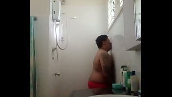 Preview 2 of Helena Pamos - Vaibhav Jerks Off In The Shower