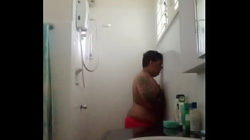 Preview 4 of Helena Pamos - Vaibhav Jerks Off In The Shower