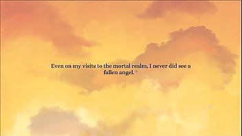 Preview 1 of Strapon Circle - Reborn IN Sin [ FUTA Hentai game ] Ep.1 cute angel turned into futanari by a sexy succubus