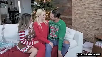 Preview 3 of Bader And Cater - Foster Daughter Experiences A Special Christmas Celebration1.mp4