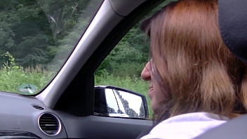 Preview 1 of See Poarn 3 Gp - Naughty german hitchhiker gets horny so she gives her wet pussy to the filthy driver