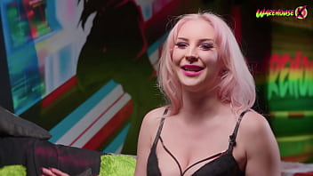 Preview 4 of Small Girl Old Sathi Wali - Interview with pornstar Sabien DeMonia and Kitty Azora at Warehouse X