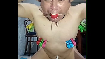 Preview 4 of Femdom Woman Trains - Super sesi&oacute_n bdsm con AMO mexicano en  Skype