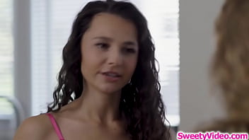 Preview 1 of Ppor Net - Blonde lesbian facesitting teen stepsis