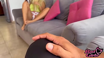 Preview 1 of It Casr - Soy una madrastra puta que caliento a mi hijastro y no se resiste a mi tentacion hasta lograr que me coga duro en el sofa