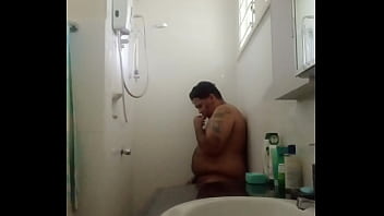 Preview 4 of Marathi Nxxx - Vaibhav Jerks Off &amp_ Cums In The Shower