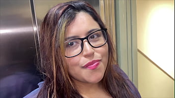 Preview 1 of Nadia Khain - I MEET A FANATIC IN THE ELEVATOR AND HE ENDED UP CUM ON MY FACE!