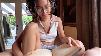 Preview 1 of Bhai Behun Sexs - Bookworm Little Step Sister Tries Sex - Dani Diaz - Family Therapy - Alex Adams